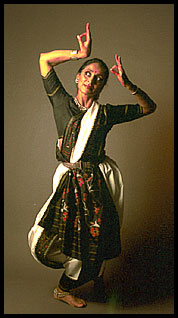 Rajika dancing Odissi